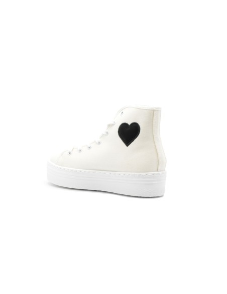 Chiara Ferragni Sneaker alta in canvas