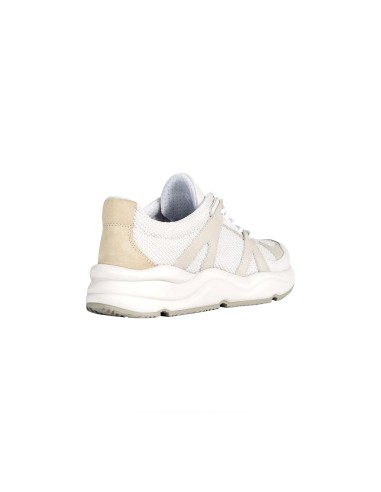 Geox SNEAKER D TOPAZIO TESSUTO E NAPPA