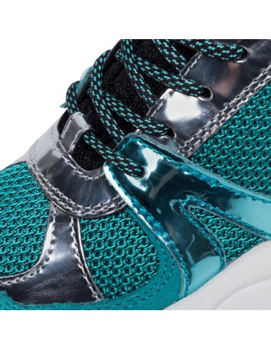 Geox SNEAKER D TOPAZIO MESH E SUEDE CON DETTAGLI METALLICI