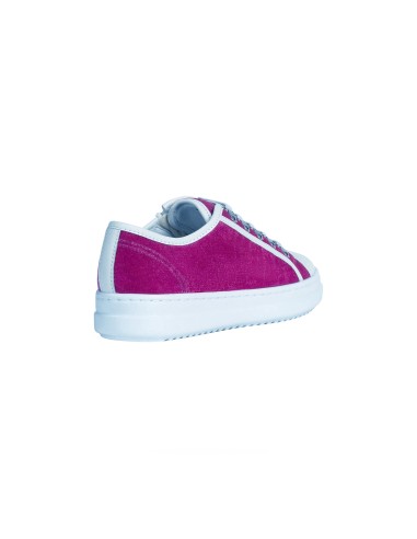 Geox SNEAKER D PONTOISE VELLUTO CON ZIP LATERALE