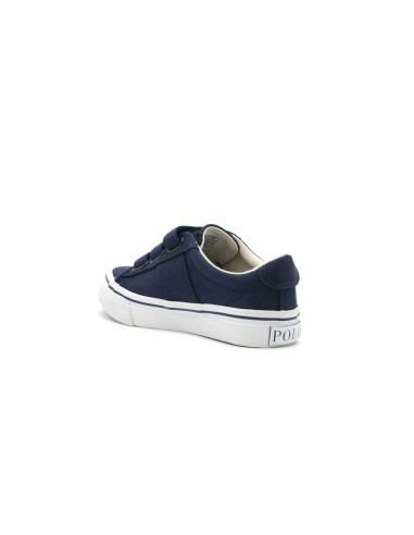 Baskets Sayer Ez garçon Polo Ralph Lauren en toile avec fond box