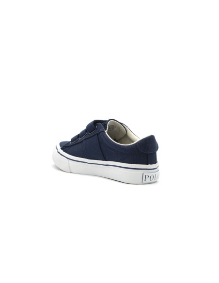 Baskets Sayer Ez garçon Polo Ralph Lauren en toile avec fond box