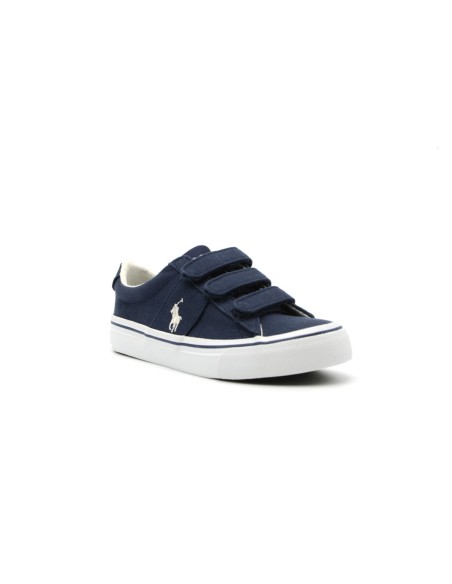 Baskets Sayer Ez garçon Polo Ralph Lauren en toile avec fond box