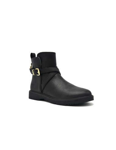Liu Jo Pat 108 little girl ankle boot with jewel accessory and internal zip