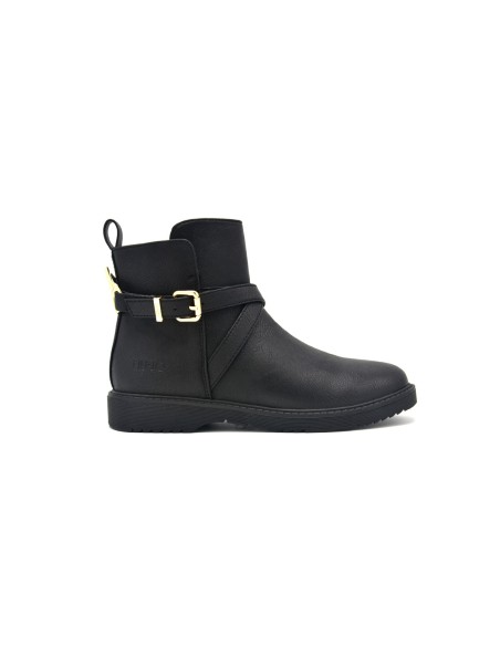 Liu Jo Pat 108 little girl ankle boot with jewel accessory and internal zip