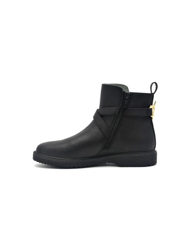 Liu Jo Pat 108 little girl ankle boot with jewel accessory and internal zip