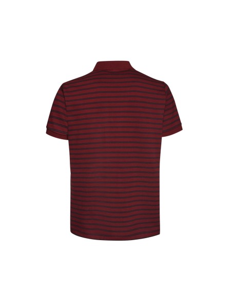 Geox Sustainable polo uomo in cotone organico con righe all over