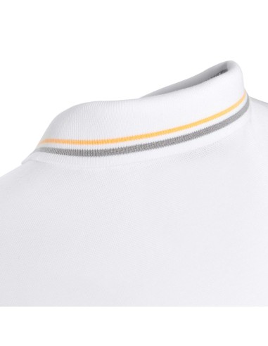 Geox Sustainable men's polo shirt in cotton pique with knitted collar