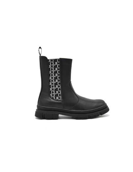 Cult Combat Damen- und Mädchenstiefelette mit Multi-Logo aus Stoff