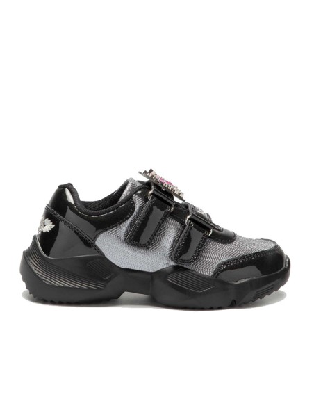 Lelli Kelly Unicorno girl sneaker in patent leather and glitter fabric LK5910