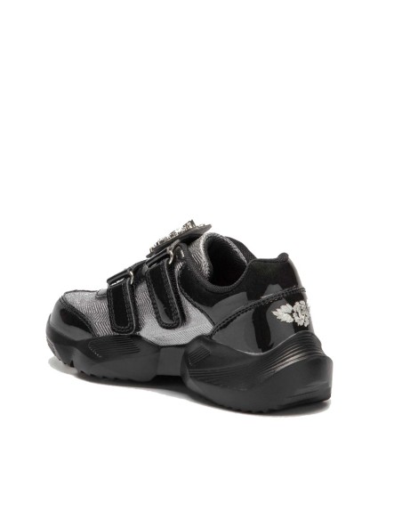 Lelli Kelly Unicorno girl sneaker in patent leather and glitter fabric LK5910
