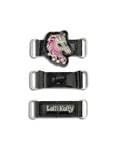 Lelli Kelly Unicorno girl sneaker in patent leather and glitter fabric LK5910