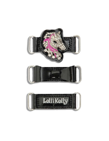 Lelli Kelly Unicorno girl sneaker in patent leather and glitter fabric LK5910